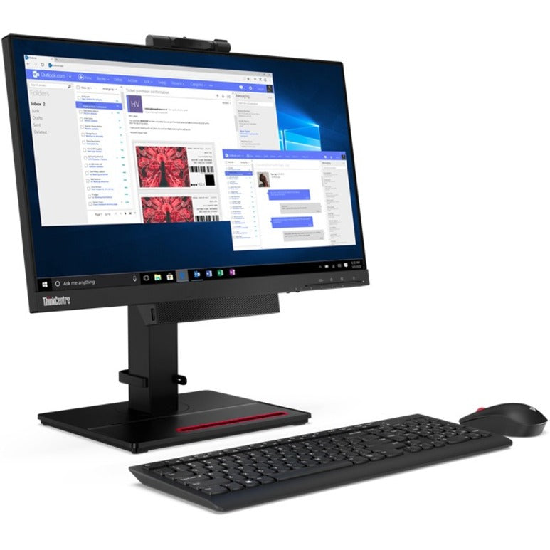 Lenovo ThinkCentre Tiny-In-One 22 Gen 4 21.5" Webcam LCD Touchscreen Monitor - 16:9 - 4 ms with OD