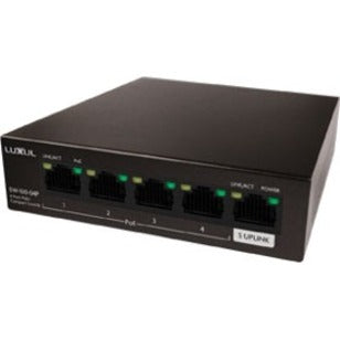 4-PORT GB POE+ SWITCH W/       