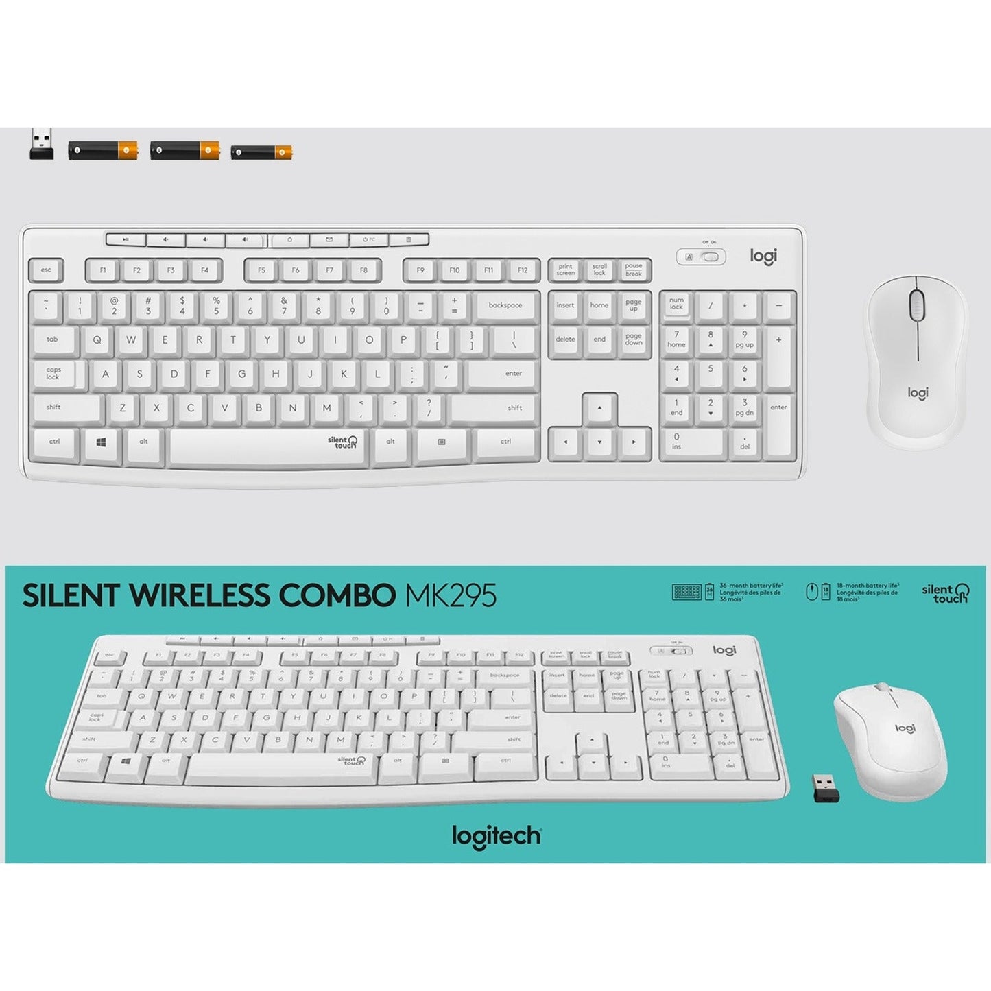 Logitech MK295 Silent Wireless Combo