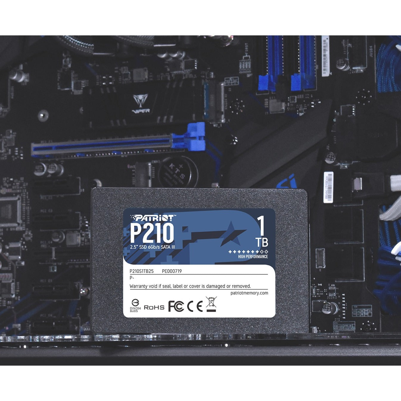 Patriot Memory P210 1 TB Solid State Drive - 2.5" Internal - SATA (SATA/600)