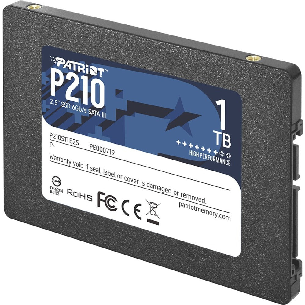 Patriot Memory P210 1 TB Solid State Drive - 2.5" Internal - SATA (SATA/600)