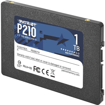 Patriot Memory P210 1 TB Solid State Drive - 2.5" Internal - SATA (SATA/600)