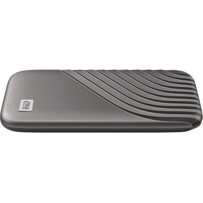 WD My Passport WDBAGF0010BGY-WESN 1 TB Portable Solid State Drive - External - Space Gray