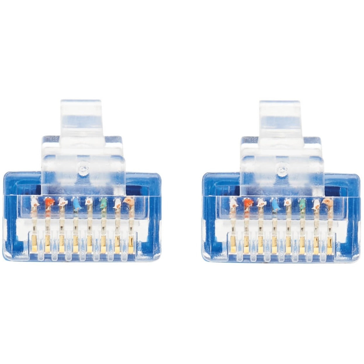 Tripp Lite Cat6a 10G Certified Molded Ultra-Slim UTP Ethernet Cable (RJ45 M/M) Blue 3 ft.