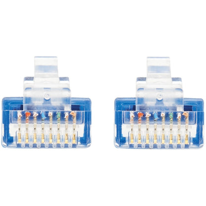 Tripp Lite Cat6a 10G Certified Molded Ultra-Slim UTP Ethernet Cable (RJ45 M/M) Blue 5 ft.