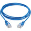 Tripp Lite Cat6a 10G Certified Molded Ultra-Slim UTP Ethernet Cable (RJ45 M/M) Blue 5 ft.