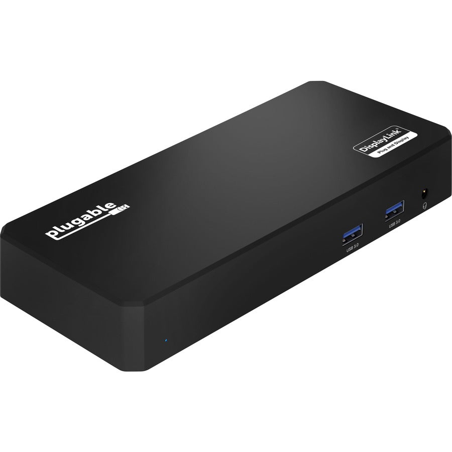 Plugable USB C Triple Display Docking Station with Laptop Charging Thunderbolt 3 or USB C Dock Compatible with Specific Windows and Mac Systems