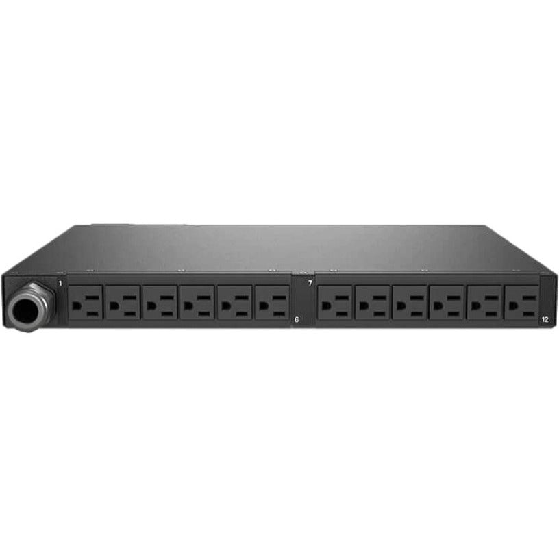 Vertiv Geist Switched Rack PDU - 1U Rack| 20A| NEMA 5-20R| 5-20P| Horizontal PDU