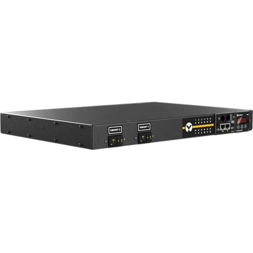 Vertiv Geist Switched Rack PDU - 1U Rack| 30A| 5-20R| L5-30P| Horizontal PDU