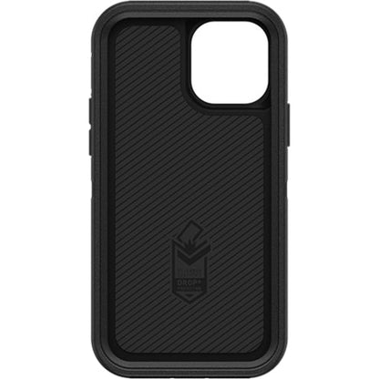 OtterBox Defender Rugged Carrying Case (Holster) Apple iPhone 12 iPhone 12 Pro Smartphone - Black