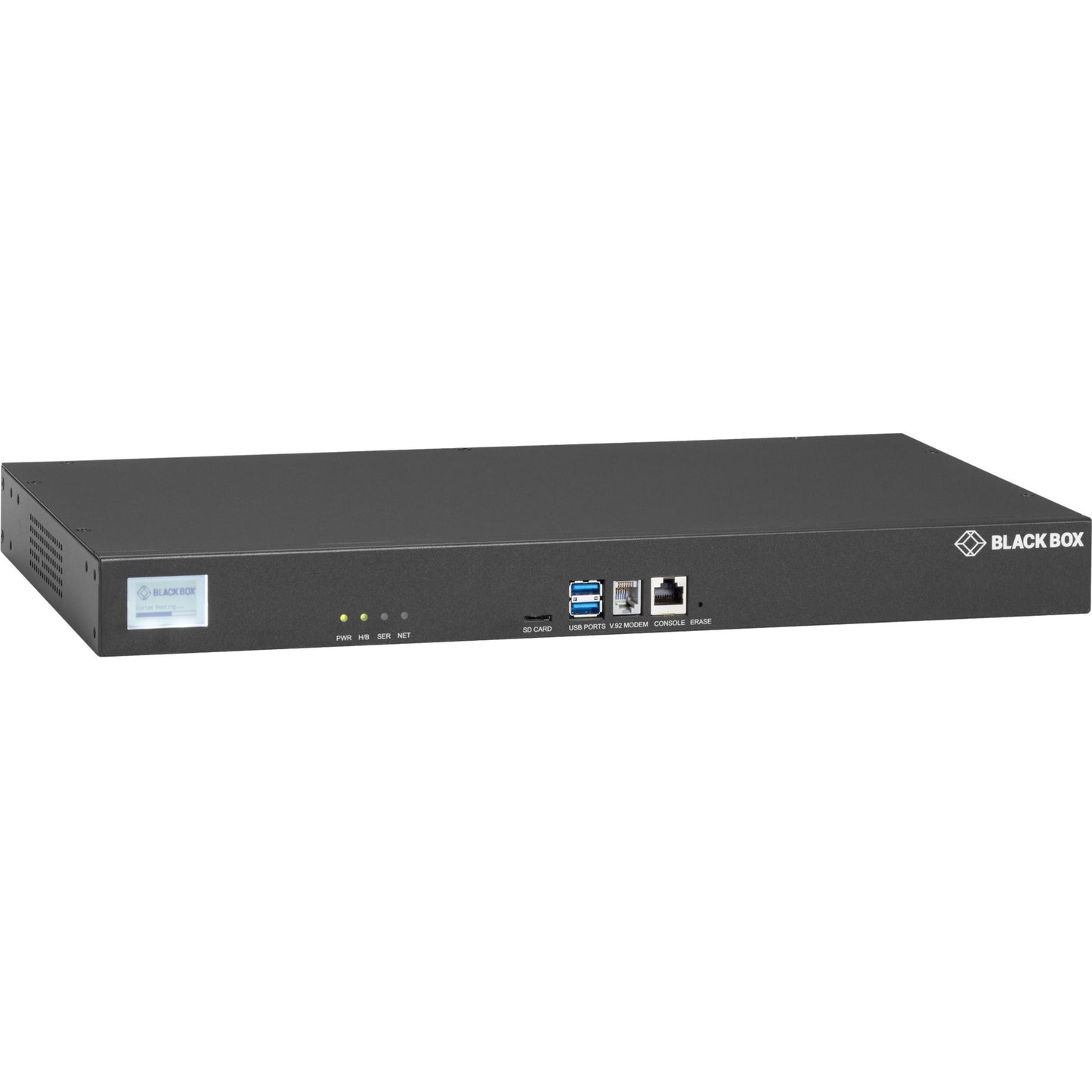 Black Box LES1700 Series Console Server - POTS Modem Dual 10/100/1000