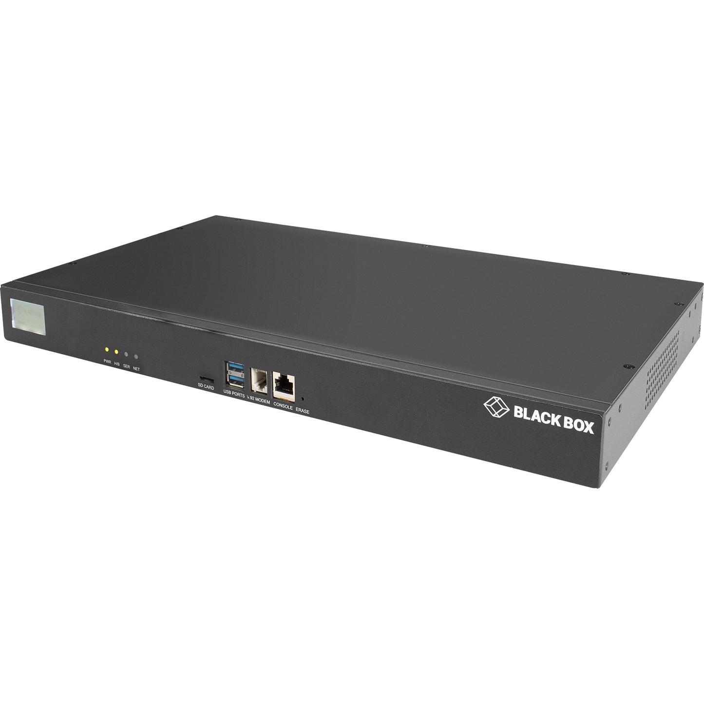 Black Box LES1700 Series Console Server - POTS Modem Dual 10/100/1000