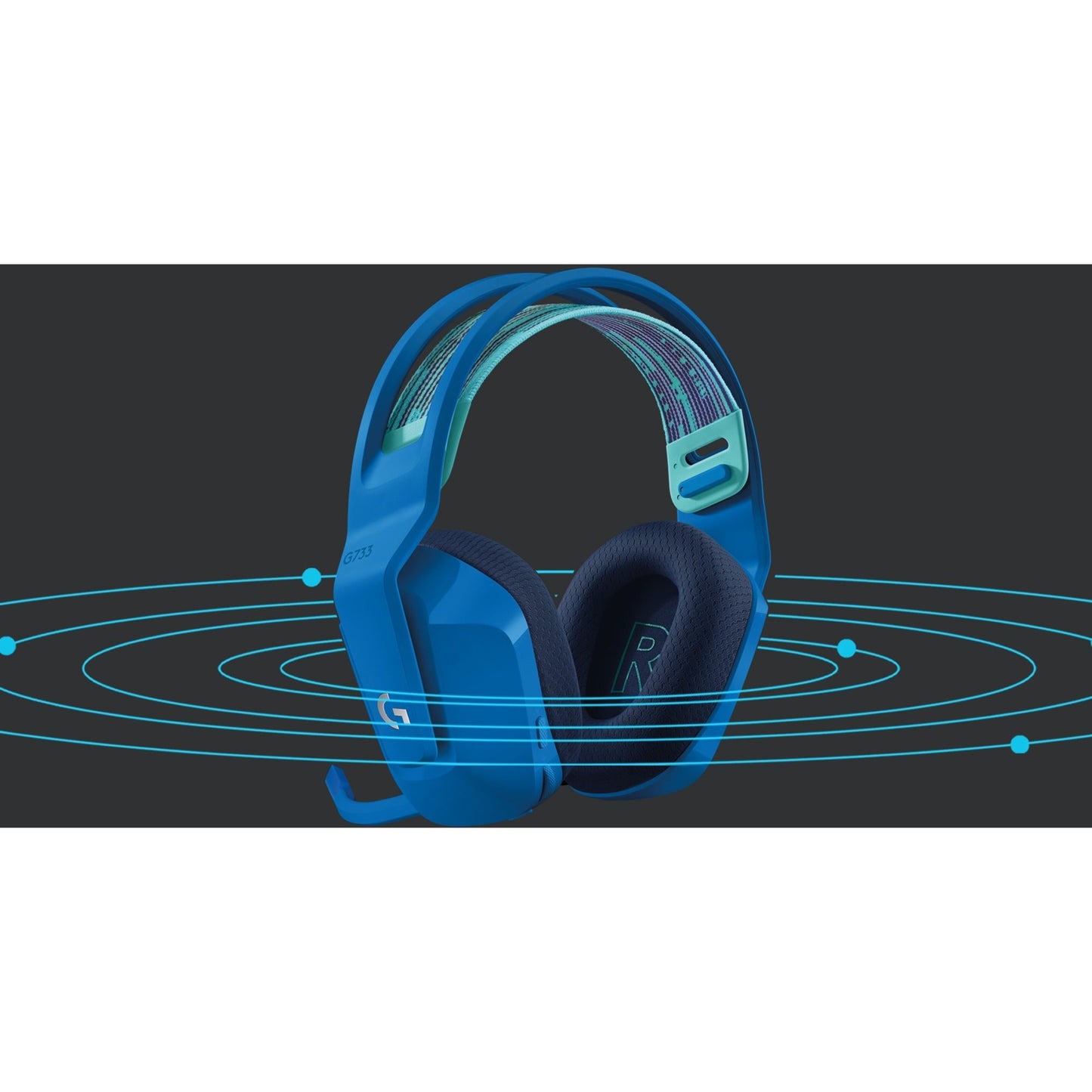 Logitech G733 Lightspeed Wireless RGB Gaming Headset