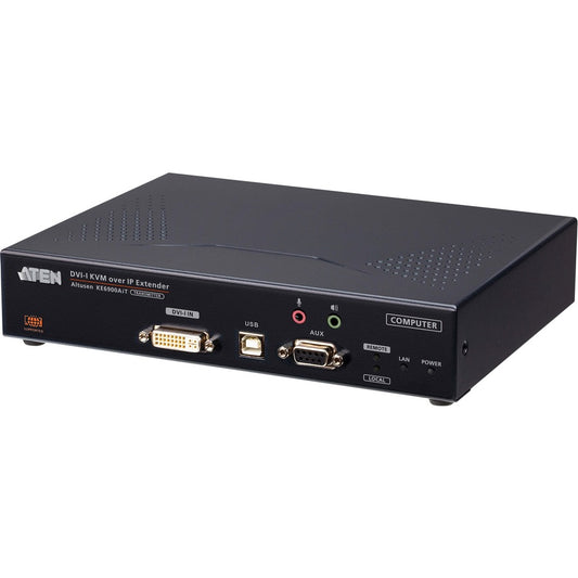 ATEN KE6900AIT DVI-I Single Display KVM over IP Transmitter with Internet Access