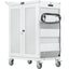 Tripp Lite Safe-IT Multi-Device UV Charging Cart Hospital-Grade 32 AC Outlets Laptops Chromebooks Antimicrobial White