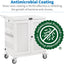 Tripp Lite Safe-IT Multi-Device UV Charging Cart Hospital-Grade 32 USB Ports iPad and Android Tablets Antimicrobial White