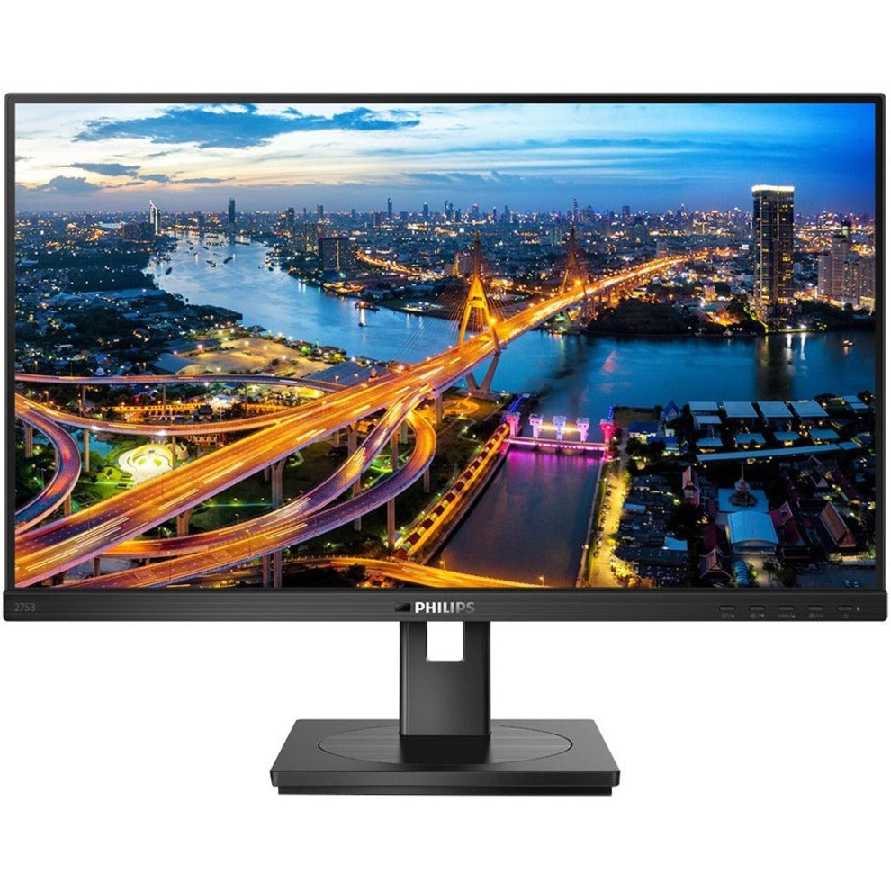 Philips 275B1 27" WQHD LCD Monitor - 16:9 - Textured Black