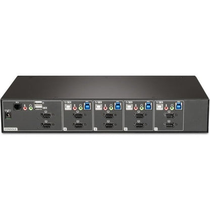 Vertiv Avocent SwitchView Desktop KVM | 4 Port | Dual Head | Universal Connector | TAA Compliant