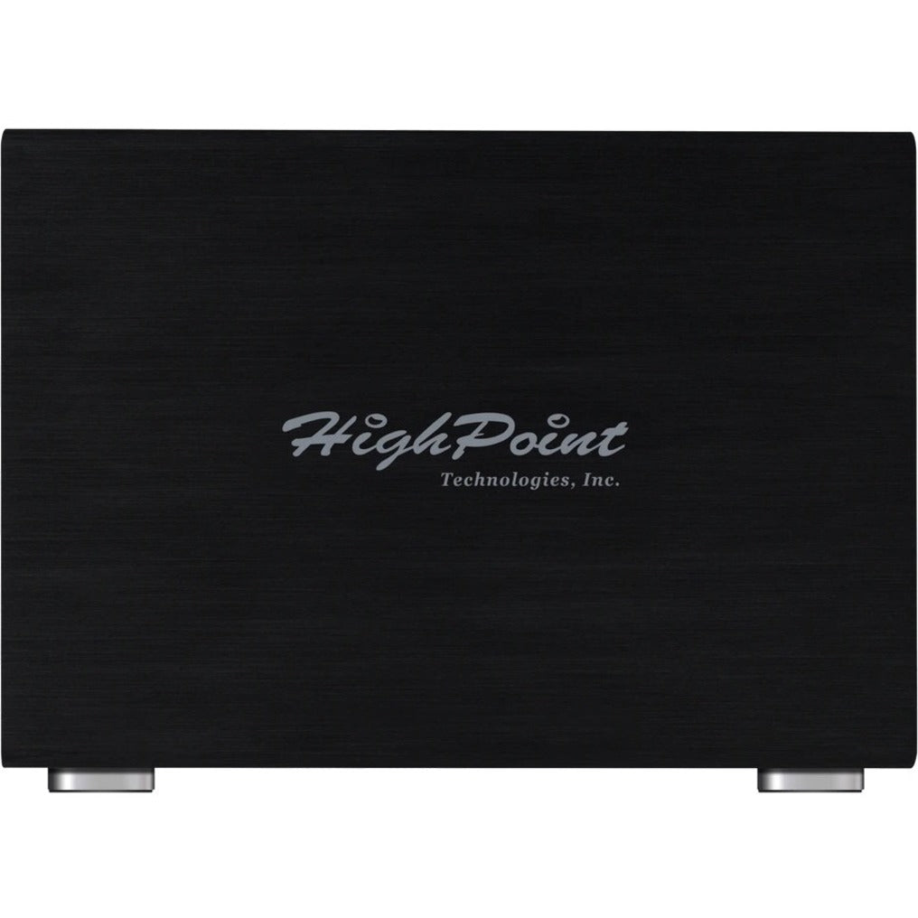 HighPoint RocketStor 6540S Drive Enclosure U.2 - Mini-SAS HD Host Interface Desktop - Black