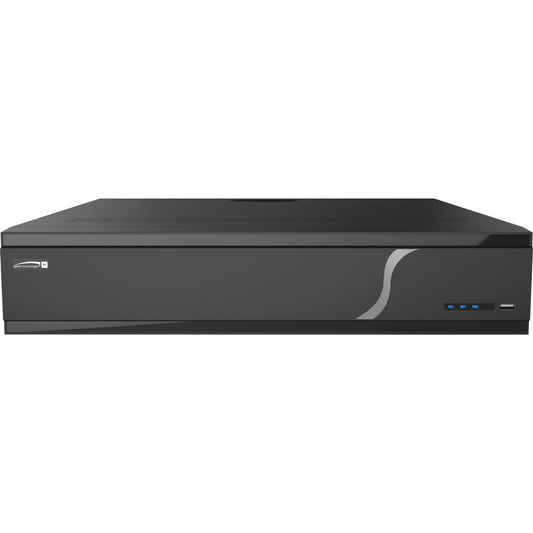 Speco 64 Channel 4K H.265 NVR with Smart Analytics - 16 TB HDD