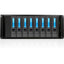 RAIDage JAGE480HDBL-M1 Drive Enclosure SAS-2 SATA/600 - Mini-SAS HD Host Interface - 4U Rack-mountable - Black Blue