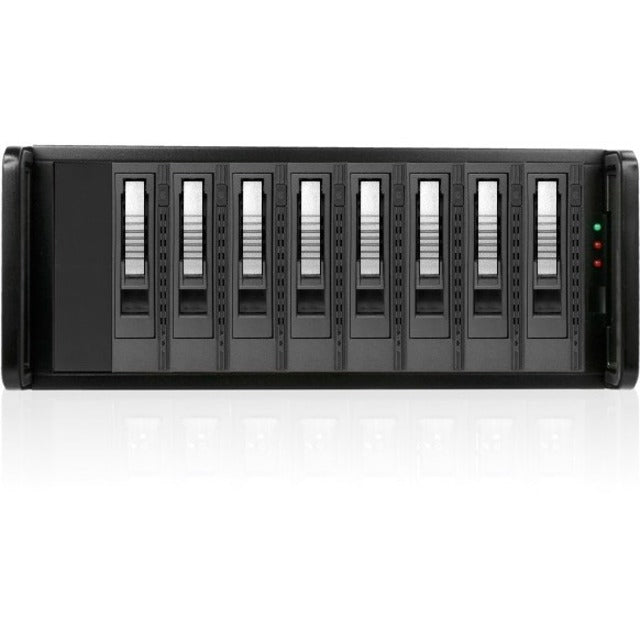 RAIDage JAGE480HDSL-M1 Drive Enclosure SAS-2 SATA/600 - Mini-SAS HD Host Interface - 4U Rack-mountable - Black Silver