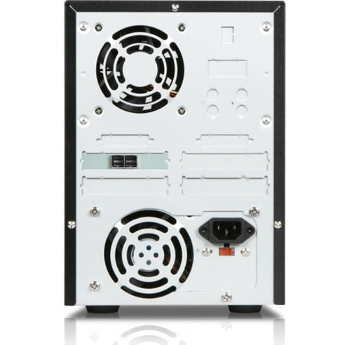 RAIDage JAGE5BT4HDSL-DE Drive Enclosure 12Gb/s SAS SATA/600 - Mini-SAS HD Host Interface Tower - Black Silver