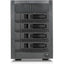 RAIDage JAGE5BT4HDBK-M1 Drive Enclosure 12Gb/s SAS SATA/600 - Mini-SAS HD Host Interface Tower - Black