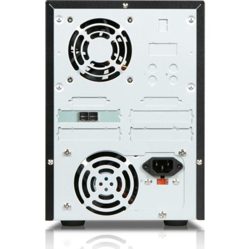 RAIDage JAGE5BT4HDBK-M1 Drive Enclosure 12Gb/s SAS SATA/600 - Mini-SAS HD Host Interface Tower - Black