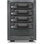 RAIDage JAGE5BT4HD-TG Drive Enclosure 12Gb/s SAS SATA/600 - Mini-SAS HD Host Interface Tower - Black