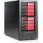 RAIDage JAGE6BT8HDRD-DE Drive Enclosure 12Gb/s SAS SATA/600 - Mini-SAS HD Host Interface Tower - Black Red