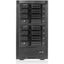 RAIDage JAGE6BT8HDBK-DE-P Drive Enclosure 12Gb/s SAS SATA/600 - Mini-SAS HD Host Interface Tower - Black