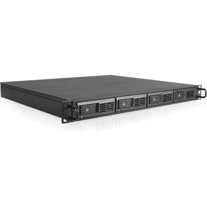 RAIDage JAGEM140-HD Drive Enclosure 12Gb/s SAS SATA/600 - Mini-SAS HD Host Interface - 1U Rack-mountable - Black