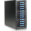 RAIDage JAGE9BT12HDBL Drive Enclosure 12Gb/s SAS SATA/600 - Mini-SAS HD Host Interface Tower - Black Blue