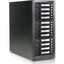 RAIDage JAGE9BT12HDSL Drive Enclosure 12Gb/s SAS SATA/600 - Mini-SAS HD Host Interface Tower - Black Silver