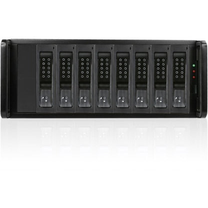 RAIDage JAGE480HDBK-DE Drive Enclosure 12Gb/s SAS SATA/600 - Mini-SAS HD Host Interface - 4U Rack-mountable - Black