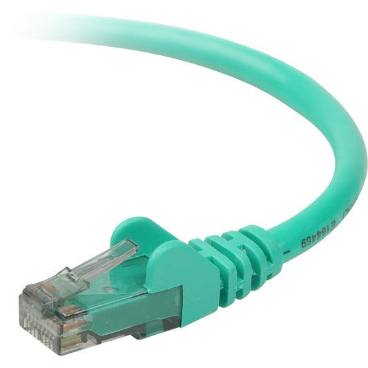 1FT CAT6 GREEN SNAGLESS PATCH  