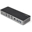 StarTech.com USB-C & USB-A Dock - Hybrid Triple Monitor Laptop Docking Station DisplayPort & HDMI 4K 60Hz/85W PD/6x USB/GbE/USB 3.1 Gen 2