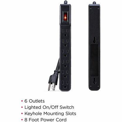 CyberPower GS608B Power Strips 6 Outlet Power Strip