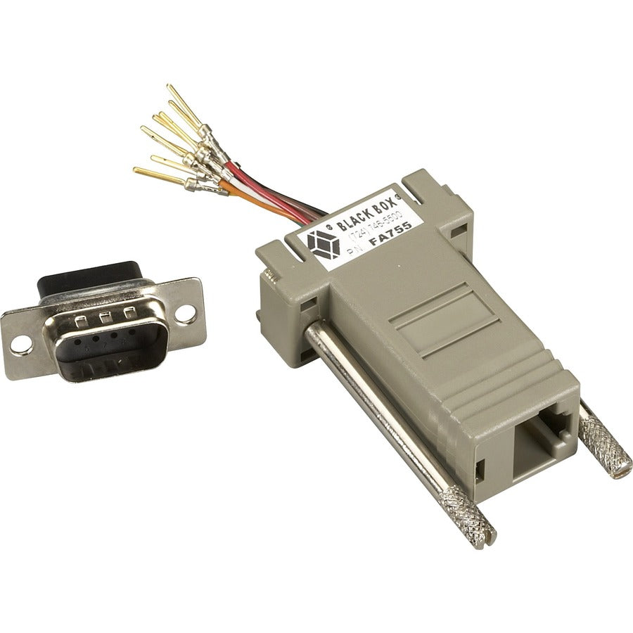 8-WIRE MODULAR ADAPTER KIT DB9 