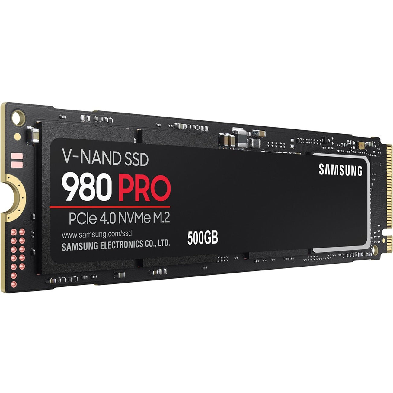 Samsung 980 PRO MZ-V8P500B/AM 500 GB Solid State Drive - M.2 2280 Internal - PCI Express NVMe (PCI Express NVMe 4.0 x4)