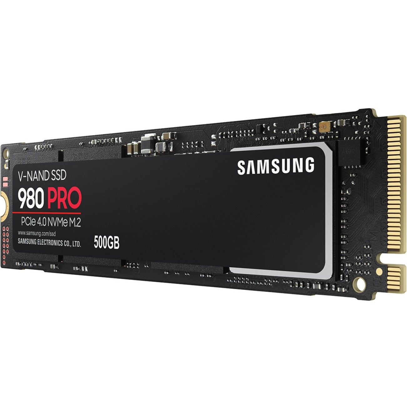 Samsung 980 PRO MZ-V8P500B/AM 500 GB Solid State Drive - M.2 2280 Internal - PCI Express NVMe (PCI Express NVMe 4.0 x4)