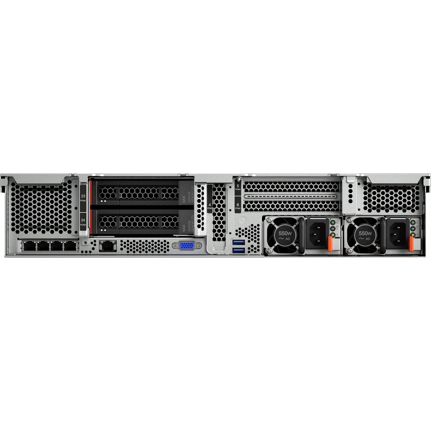 Lenovo ThinkSystem SR650 7X06GU7K00 2U Rack Server - Intel - 12Gb/s SAS Serial ATA/600 Controller