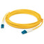 AddOn 10m LC (Male) to LC (Male) Yellow OM2 Duplex Plenum-Rated Fiber Patch Cable
