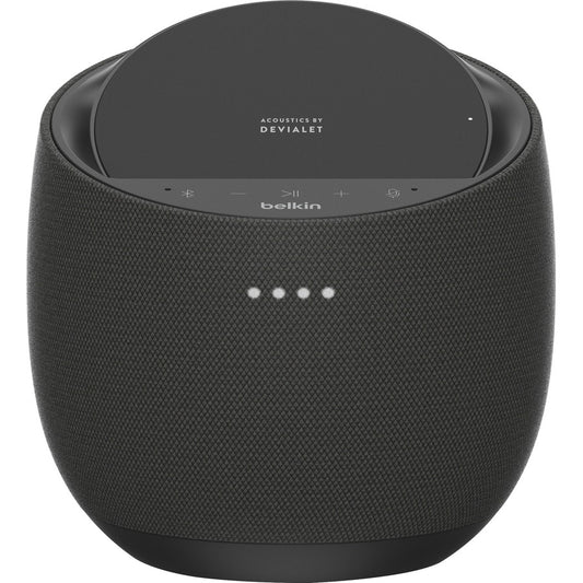 Belkin SOUNDFORM ELITE Bluetooth Smart Speaker - 150 W RMS - Google Assistant Alexa Supported - Black