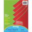 Pacon Color Brights Cardstock - Rojo Red