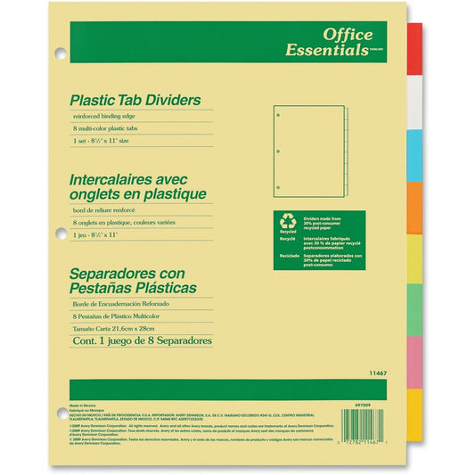 Avery&reg; Office Essentials Insertable Dividers