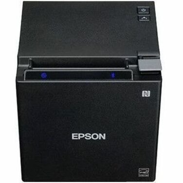 Epson OmniLink TM-M30II-H Direct Thermal Printer - Monochrome - Receipt Print - Ethernet - USB - Bluetooth - With Cutter - Black - 3" Display Screen - 9.84 in/s Mono - 203 dpi - For PC Android Mac