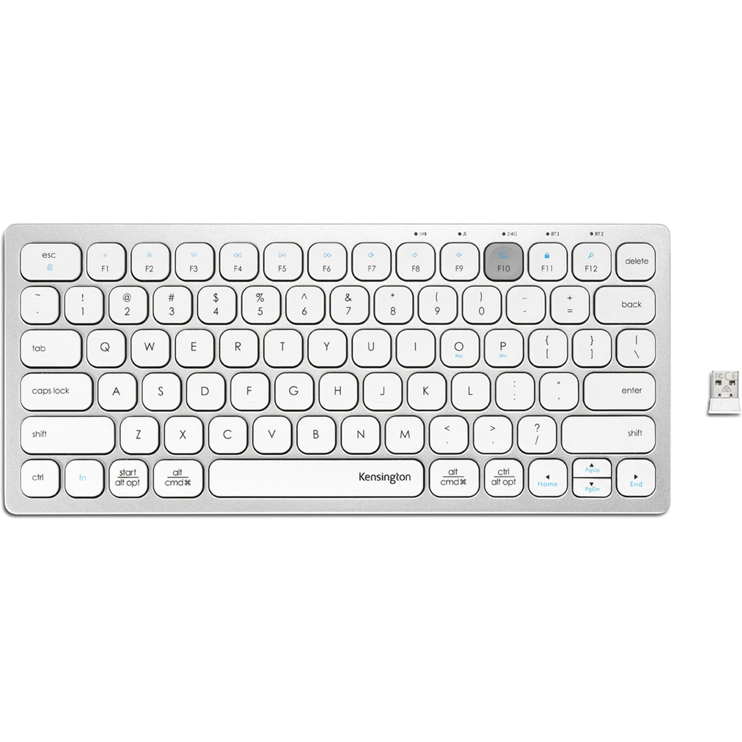 Kensington Multi-Device Dual Wireless Compact Keyboard