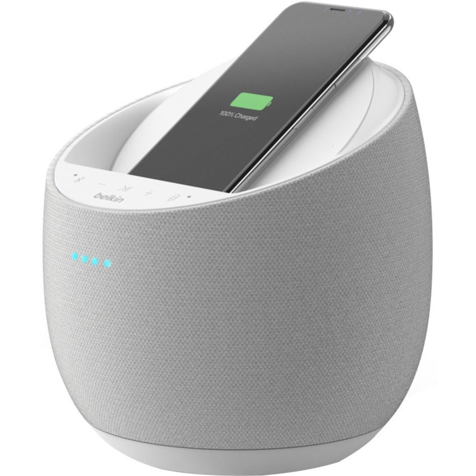 Belkin SOUNDFORM ELITE Bluetooth Smart Speaker - Google Assistant Supported - White